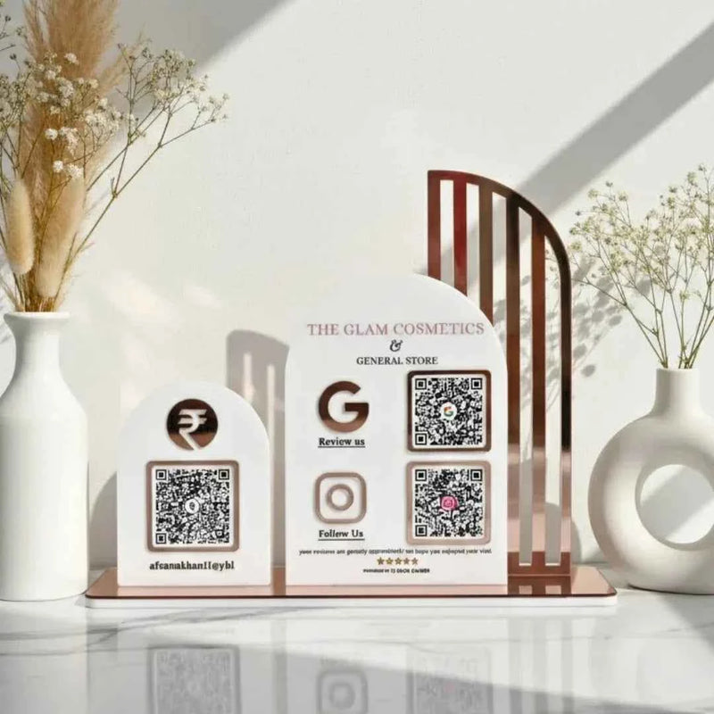 Premium 3 QR Standee