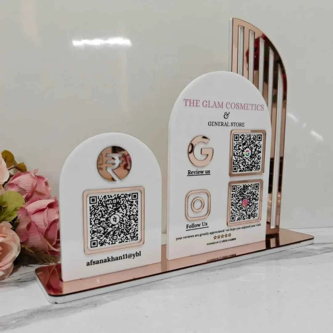 Premium 3 QR Standee