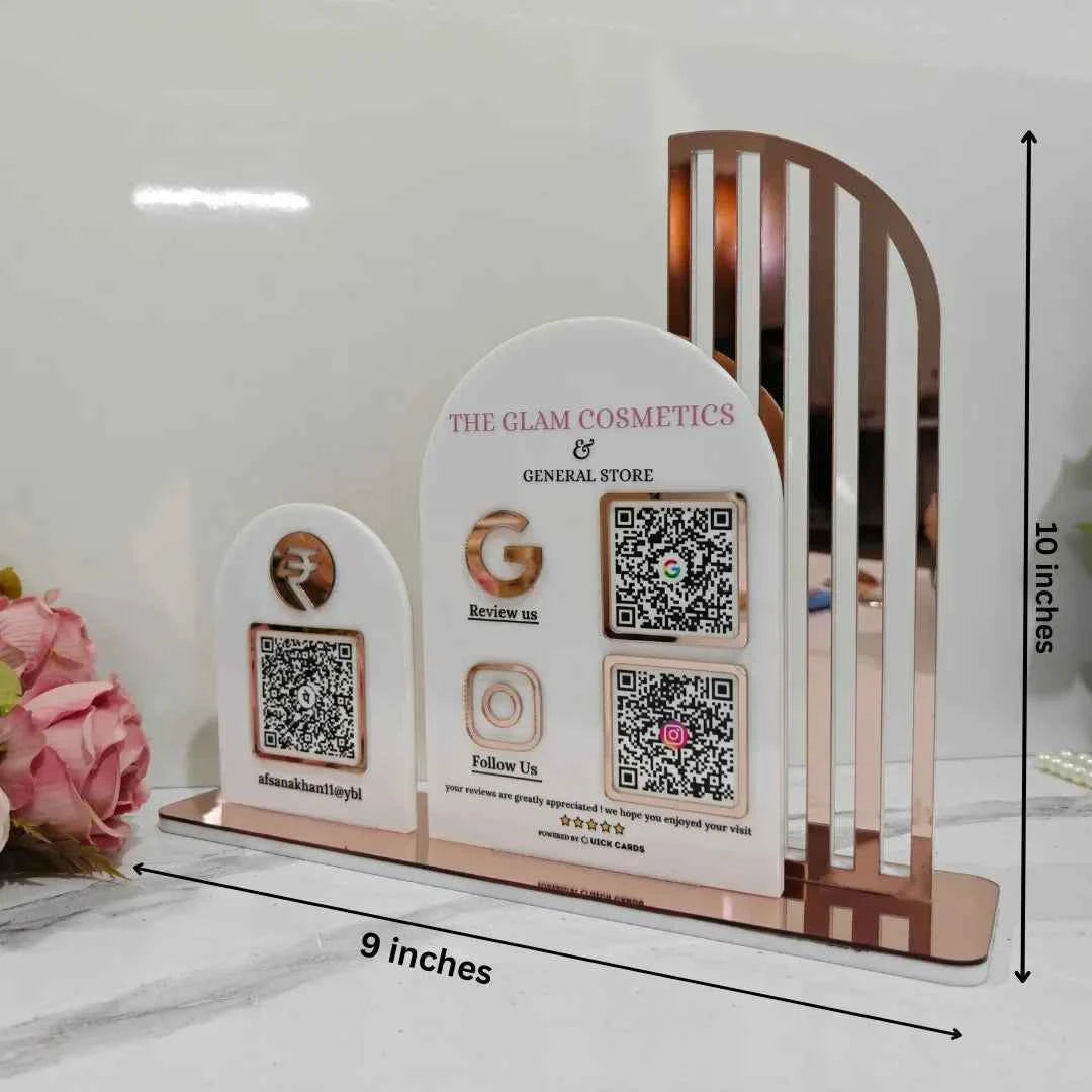 Premium 3 QR Standee