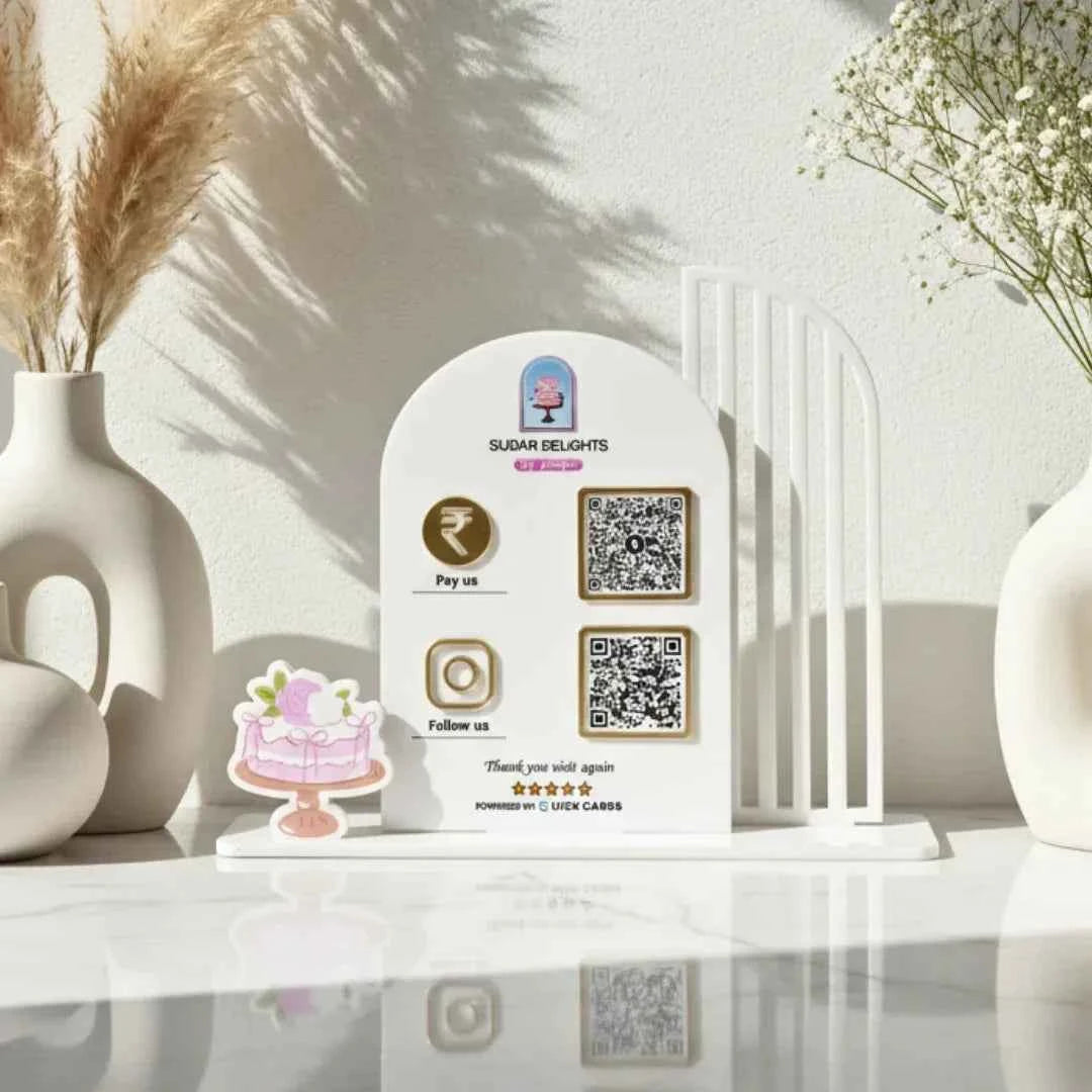 Cake 2 QR Standee