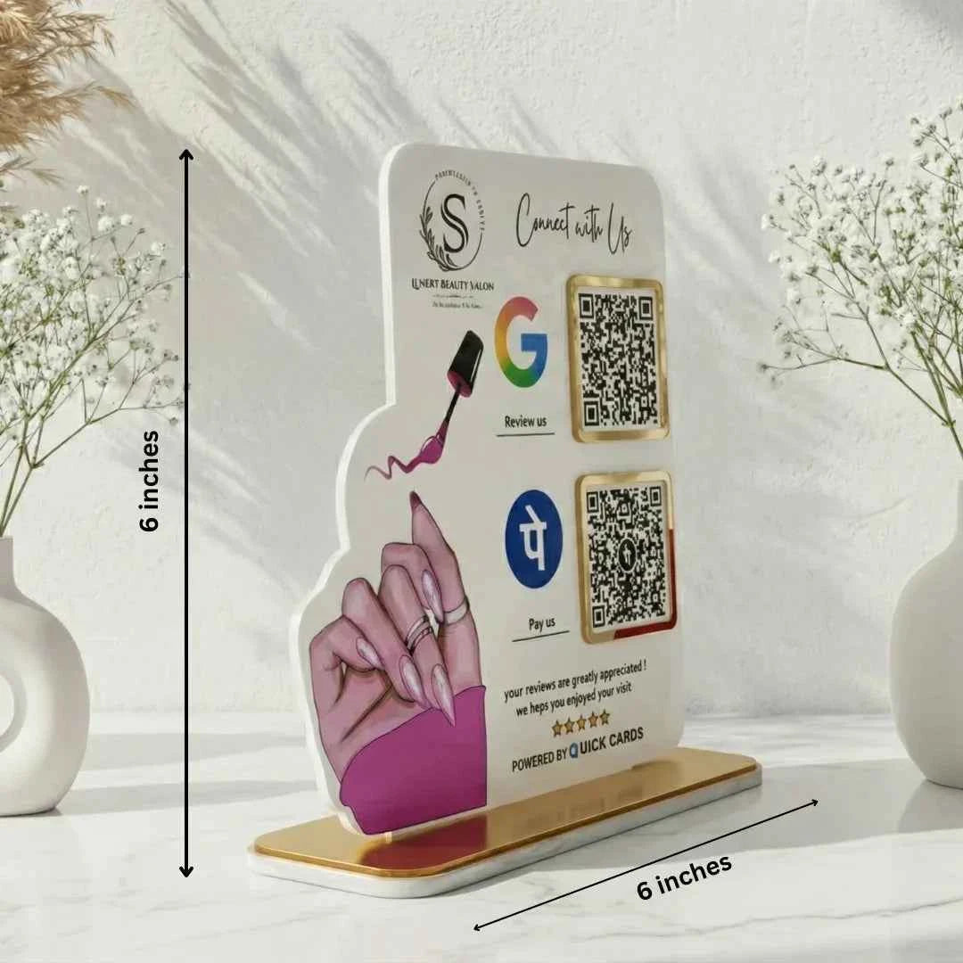 Nail Paint 2 QR Standee