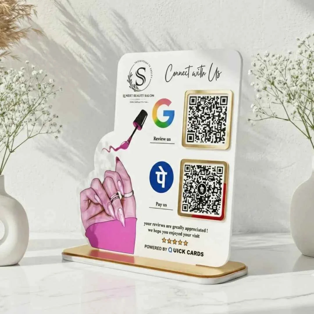 Nail Paint 2 QR Standee