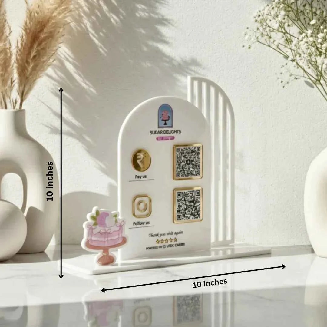 Cake 2 QR Standee