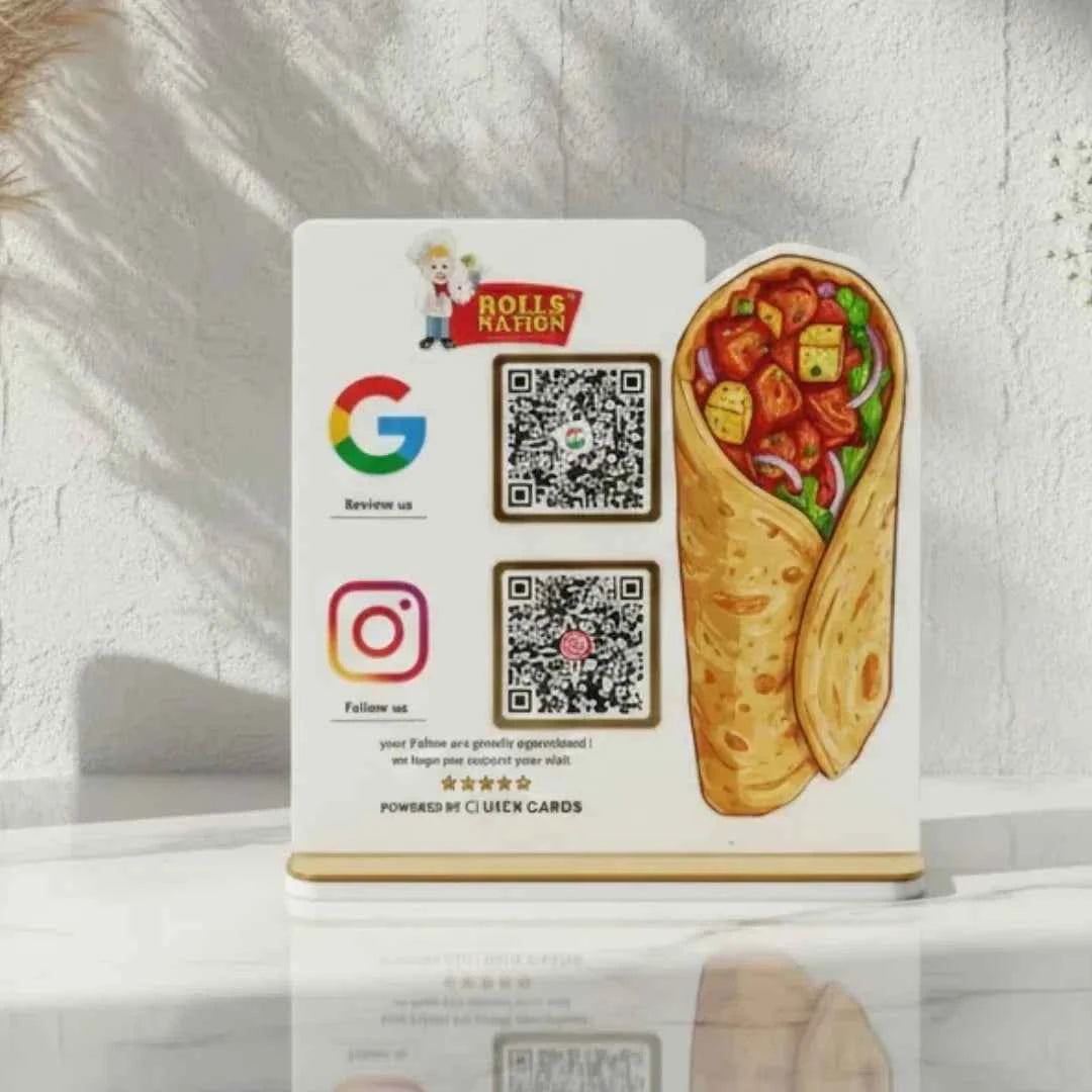 Cafe 2 QR Standee