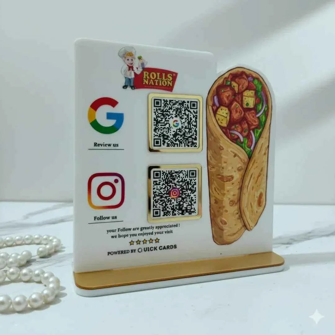 Cafe 2 QR Standee