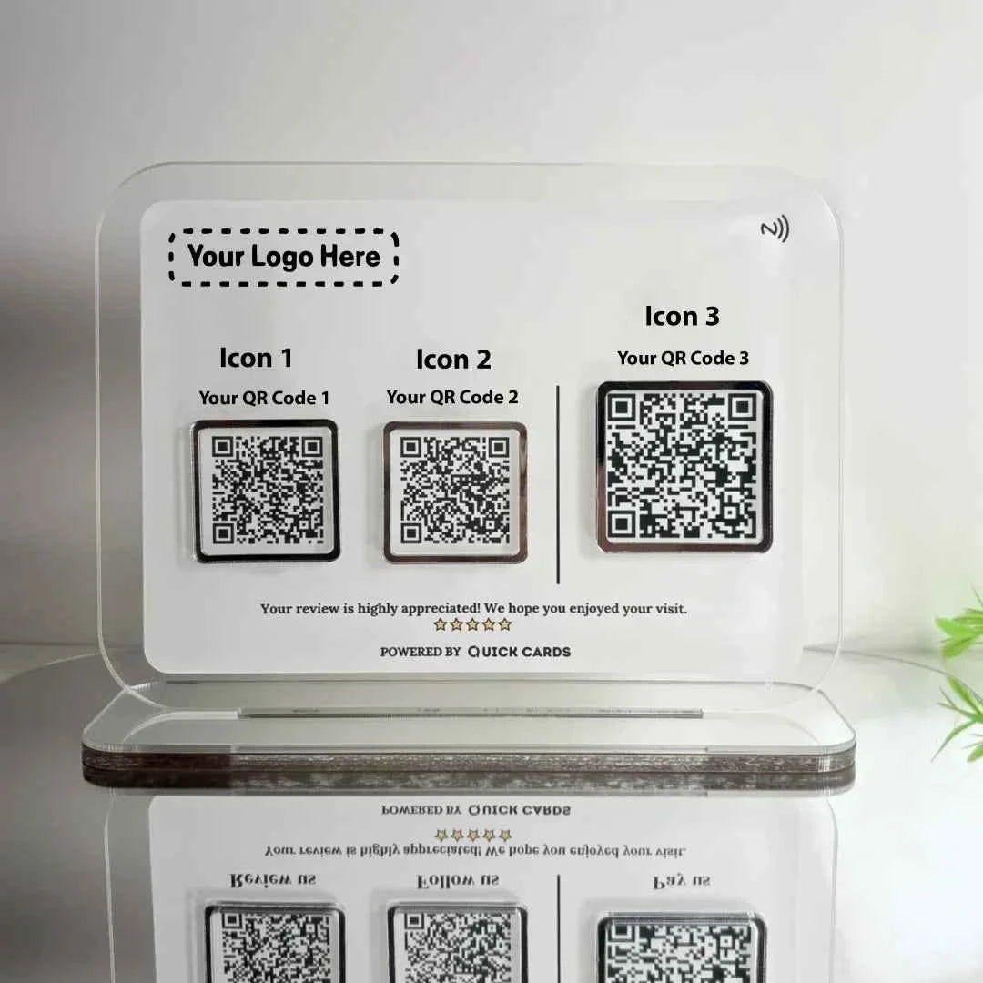 3 QR Special edition (Silver Work) - Quick Cards