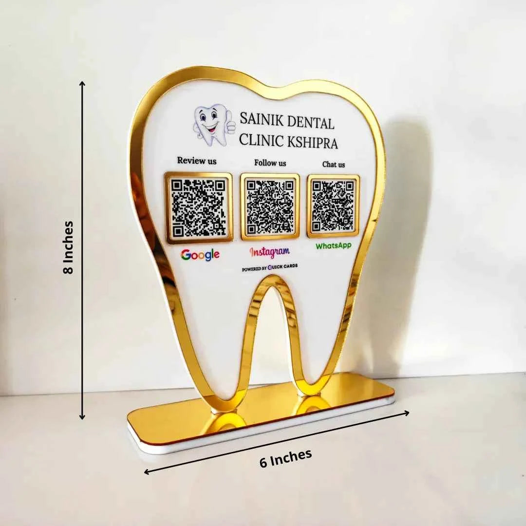 3 QR Standee (Dentist Special)
