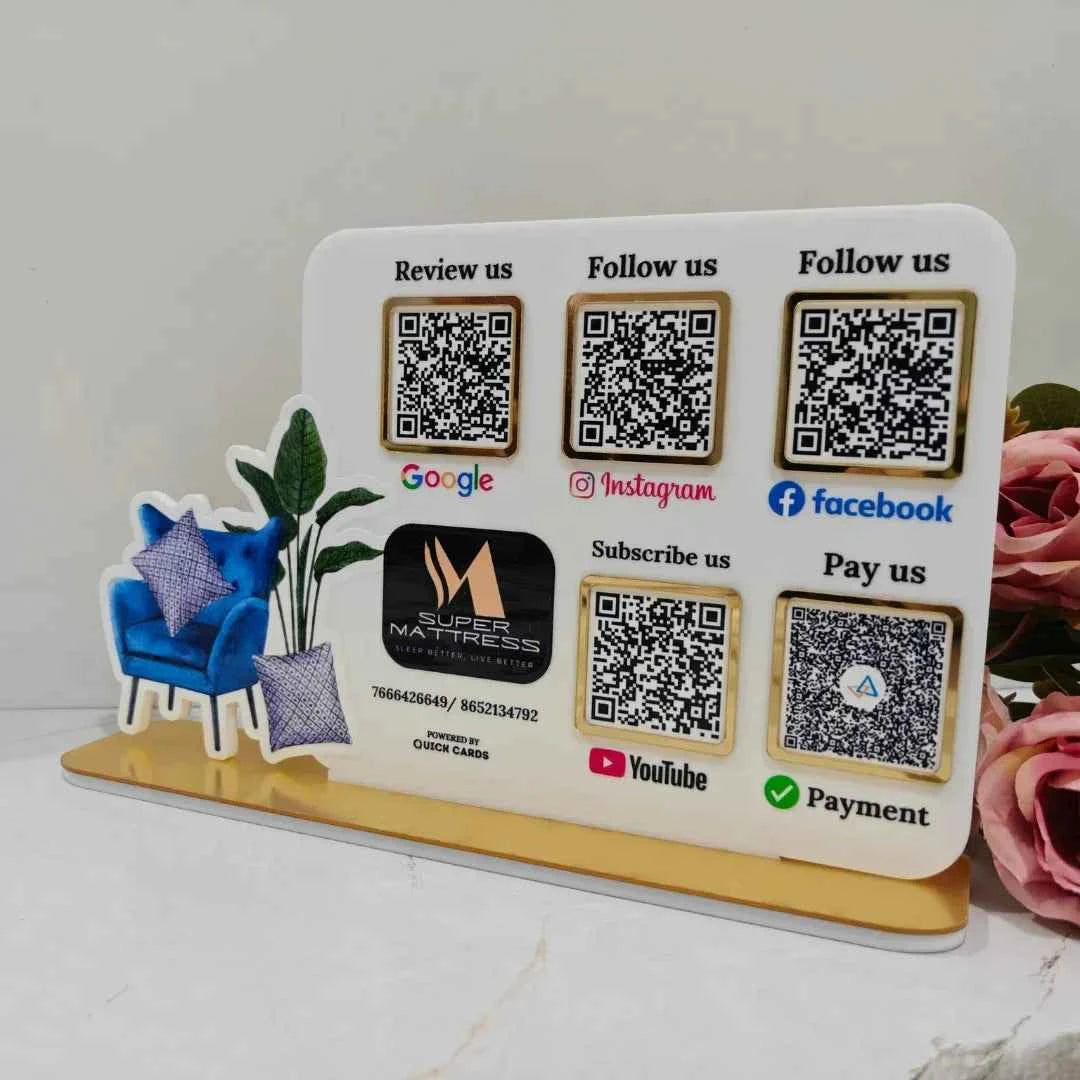 Furniture 5 QR Standee