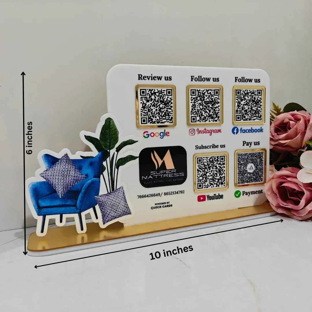 Furniture 5 QR Standee