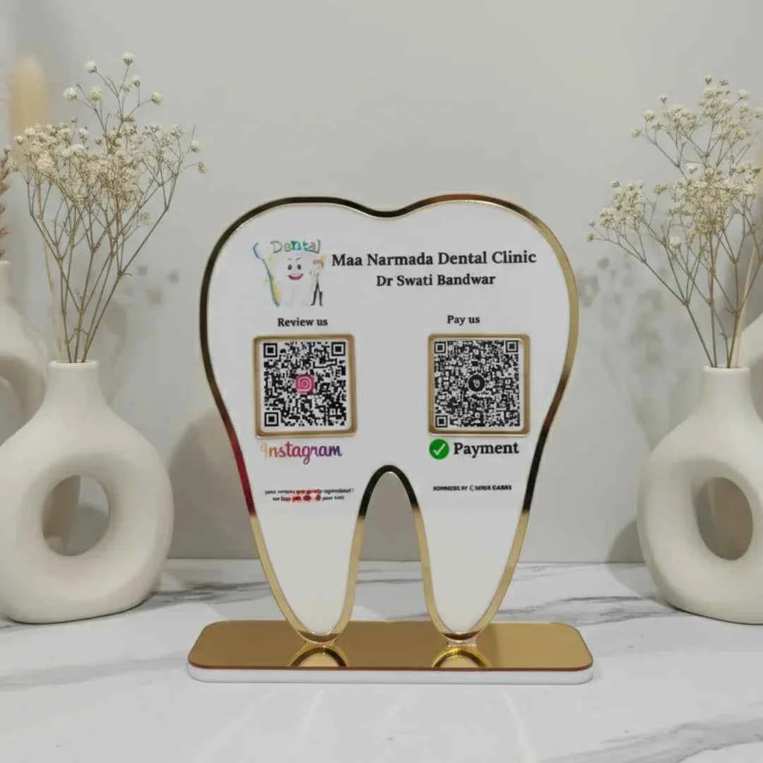 Dental  2 QR Standee