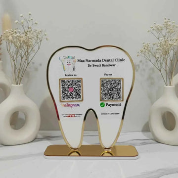 Dental  2 QR Standee