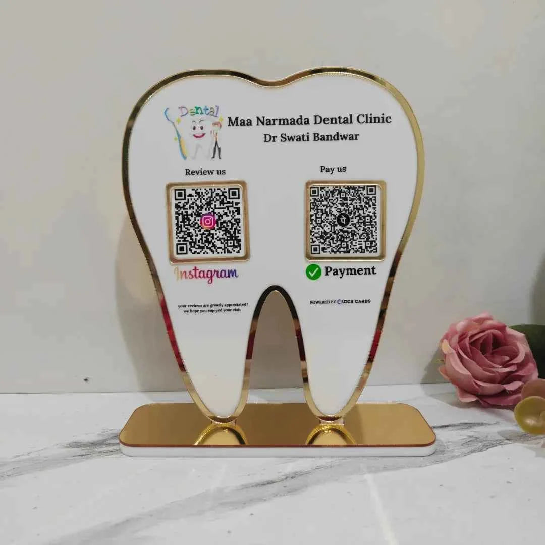 Dental  2 QR Standee