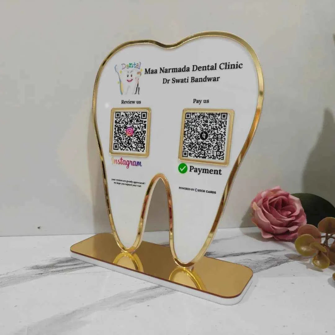 Dental  2 QR Standee