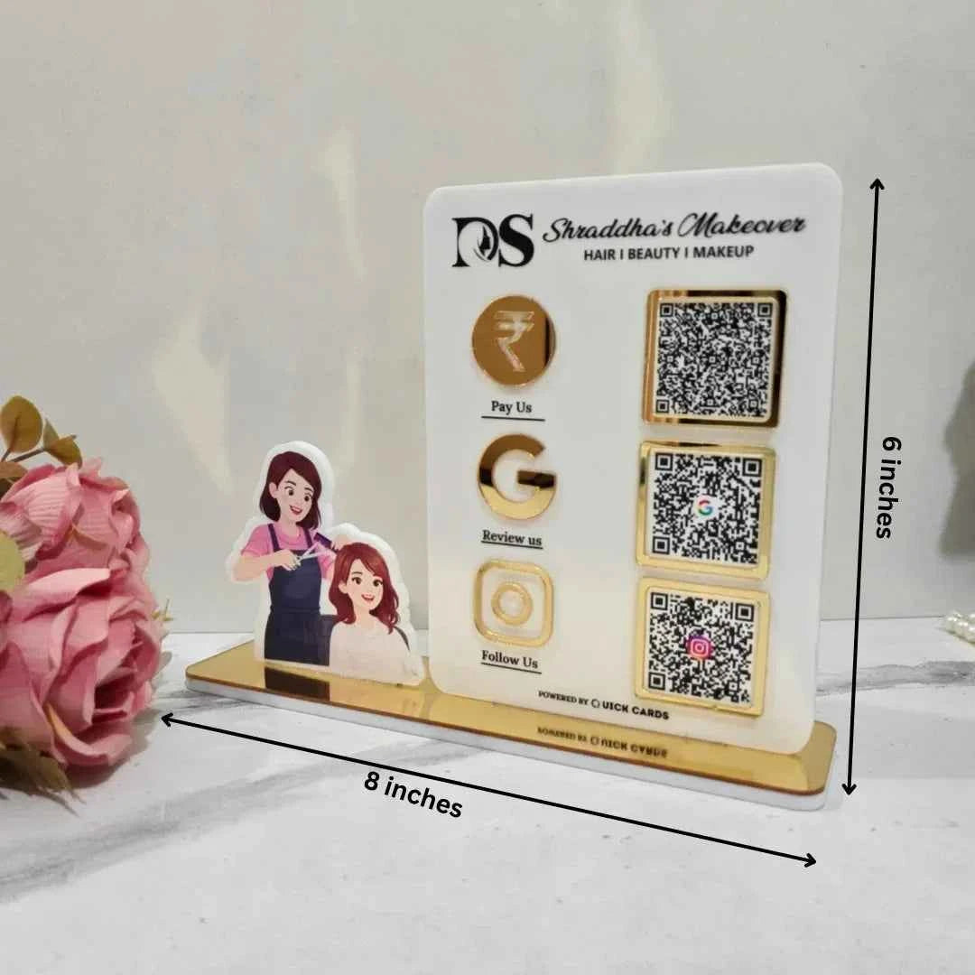 Salon 3 QR Standee