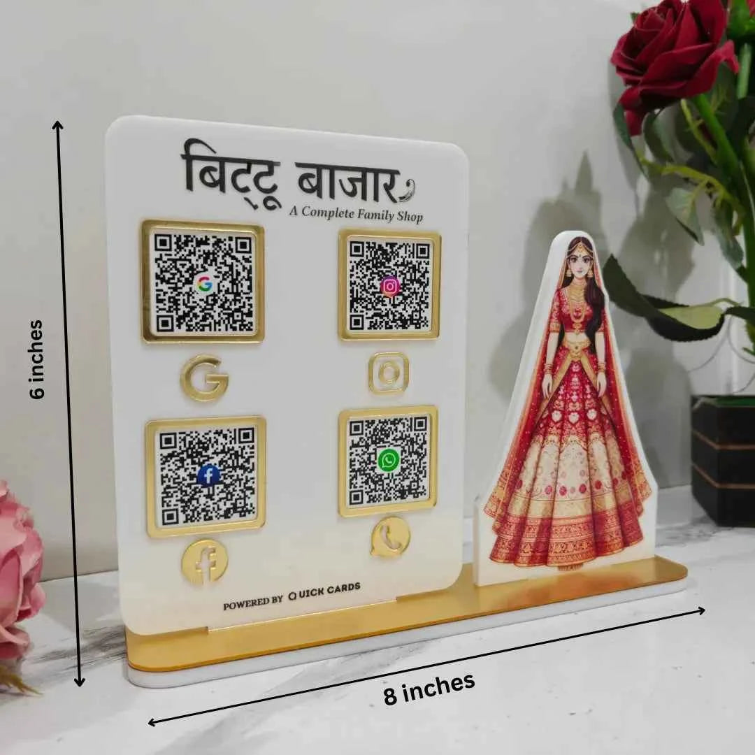 Clothing 4 QR Standee