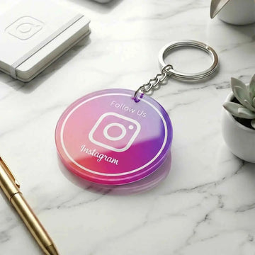 Instagram NFC Keychain