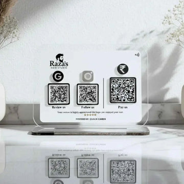 3 QR Special edition (Silver Work) - Quick Cards