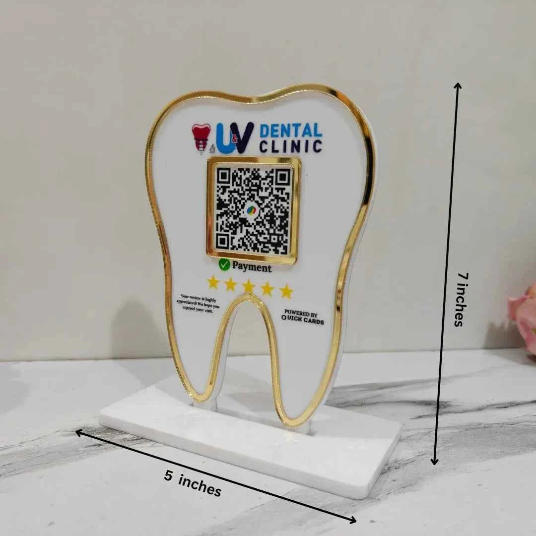 Dental 1 QR Standee