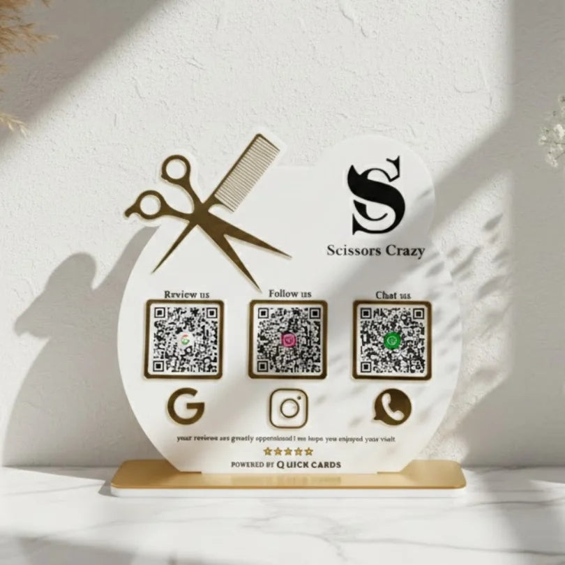 Standee for Salon - Quick Cards