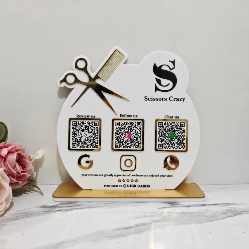 Standee for Salon - Quick Cards