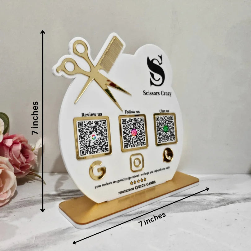 Standee for Salon - Quick Cards