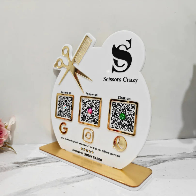 Standee for Salon - Quick Cards