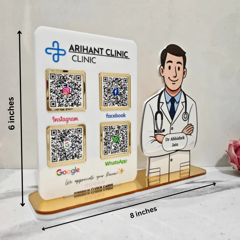Doctor Standee - Quick Cards