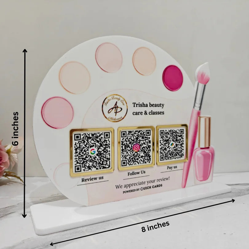 Makeup Studio Standee - Quick Cards