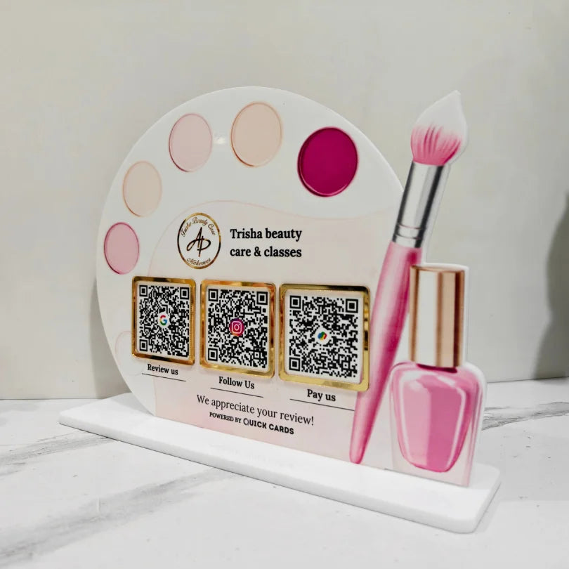 Makeup Studio Standee - Quick Cards