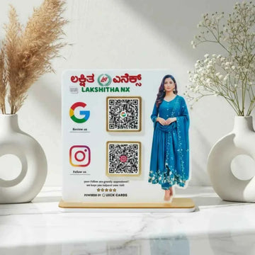 Clothing 2 QR Standee