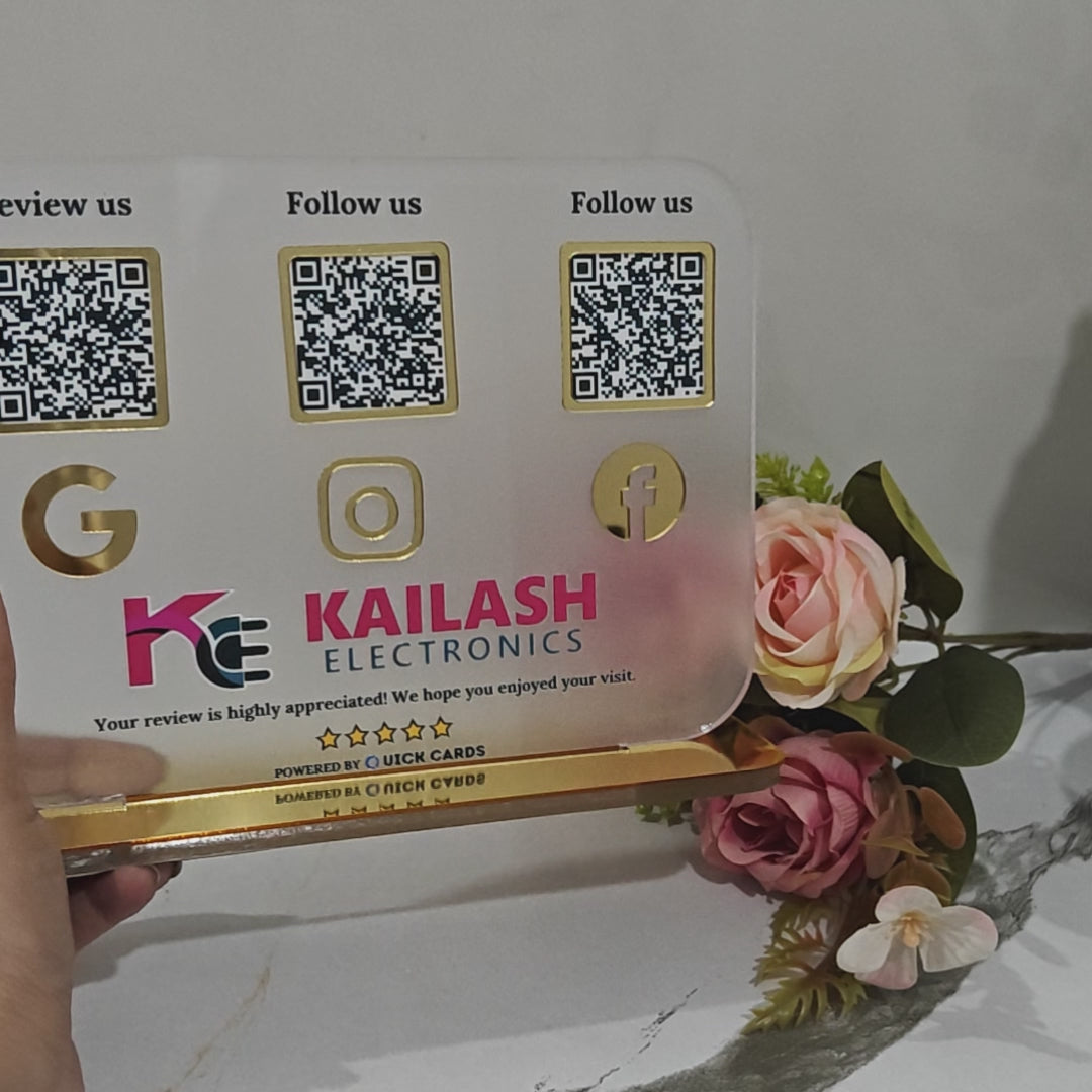 3 QR Semitransparent