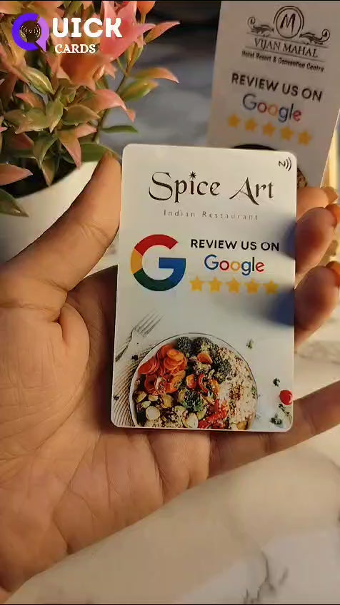 Google Rating NFC Card