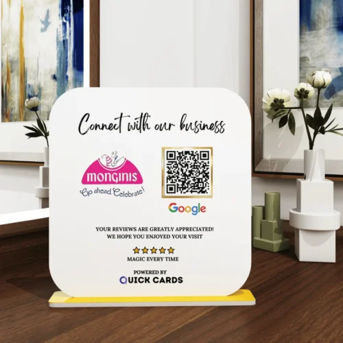 1 QR  Smart Digital Standee