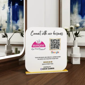 1 QR  Smart Digital Standee