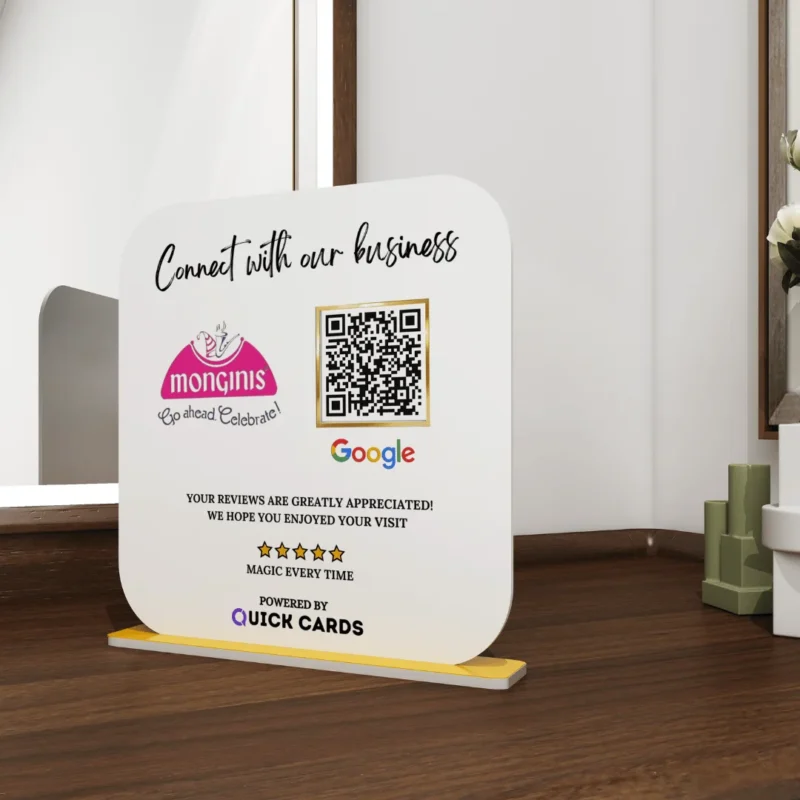 1 QR  Smart Digital Standee